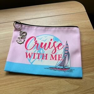 Cruise Themed Travel Zip Pouch